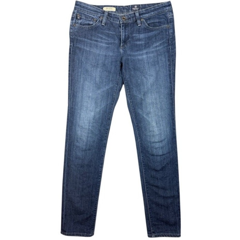 AG Adriano Goldschmied The Stilt Cigarette Jeans Women 28R Dark Wash Blue USA